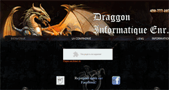 Desktop Screenshot of draggoninformatique.com