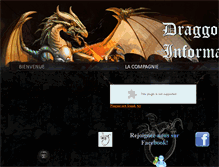 Tablet Screenshot of draggoninformatique.com